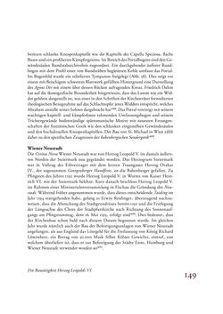 Bild der Seite - 149 - in Die Baukunst des 13. Jahrhunderts in Österreich