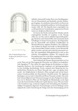 Image of the Page - 160 - in Die Baukunst des 13. Jahrhunderts in Österreich