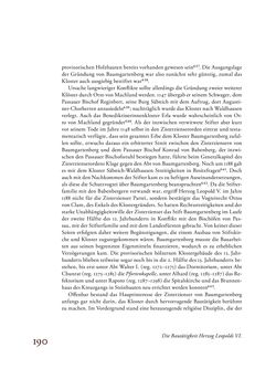 Bild der Seite - 190 - in Die Baukunst des 13. Jahrhunderts in Österreich