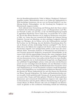 Bild der Seite - 260 - in Die Baukunst des 13. Jahrhunderts in Österreich