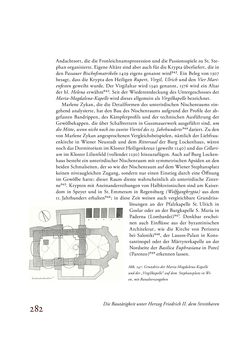 Image of the Page - 282 - in Die Baukunst des 13. Jahrhunderts in Österreich