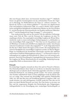 Bild der Seite - 335 - in Die Baukunst des 13. Jahrhunderts in Österreich