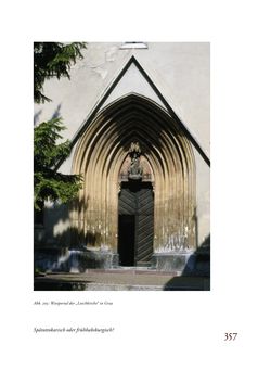 Image of the Page - 357 - in Die Baukunst des 13. Jahrhunderts in Österreich