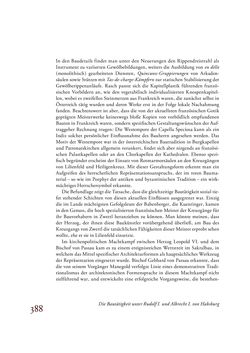 Bild der Seite - 388 - in Die Baukunst des 13. Jahrhunderts in Österreich