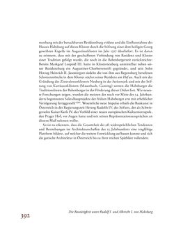Bild der Seite - 392 - in Die Baukunst des 13. Jahrhunderts in Österreich