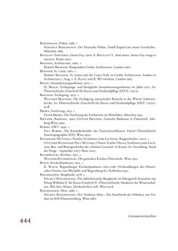 Image of the Page - 444 - in Die Baukunst des 13. Jahrhunderts in Österreich