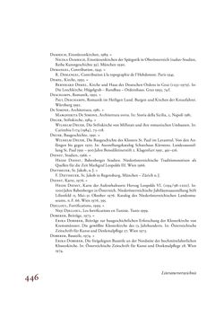 Image of the Page - 446 - in Die Baukunst des 13. Jahrhunderts in Österreich