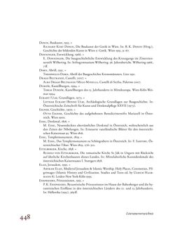 Image of the Page - 448 - in Die Baukunst des 13. Jahrhunderts in Österreich