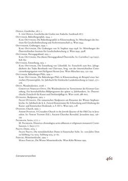 Bild der Seite - 461 - in Die Baukunst des 13. Jahrhunderts in Österreich