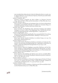 Bild der Seite - 468 - in Die Baukunst des 13. Jahrhunderts in Österreich