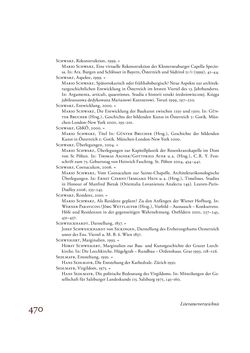 Bild der Seite - 470 - in Die Baukunst des 13. Jahrhunderts in Österreich