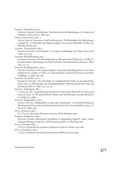 Bild der Seite - 471 - in Die Baukunst des 13. Jahrhunderts in Österreich