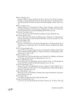 Bild der Seite - 476 - in Die Baukunst des 13. Jahrhunderts in Österreich