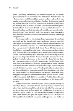 Bild der Seite - 10 - in Baustelle Elektromobilität - Sozialwissenschaftliche Perspektiven auf die Transformation der (Auto-)Mobilität