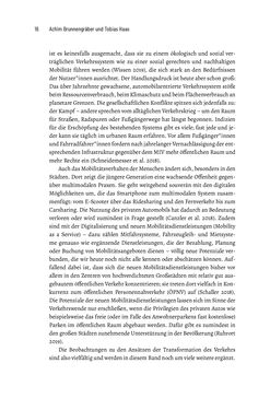 Bild der Seite - 16 - in Baustelle Elektromobilität - Sozialwissenschaftliche Perspektiven auf die Transformation der (Auto-)Mobilität