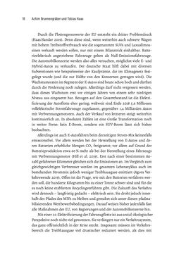 Bild der Seite - 18 - in Baustelle Elektromobilität - Sozialwissenschaftliche Perspektiven auf die Transformation der (Auto-)Mobilität
