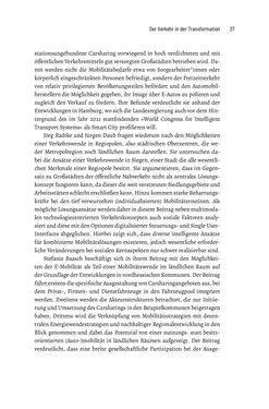 Image of the Page - 27 - in Baustelle Elektromobilität - Sozialwissenschaftliche Perspektiven auf die Transformation der (Auto-)Mobilität