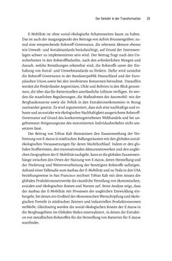 Bild der Seite - 29 - in Baustelle Elektromobilität - Sozialwissenschaftliche Perspektiven auf die Transformation der (Auto-)Mobilität