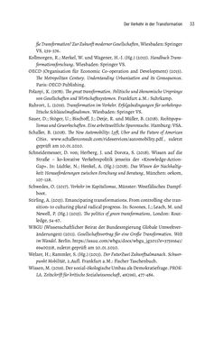 Bild der Seite - 33 - in Baustelle Elektromobilität - Sozialwissenschaftliche Perspektiven auf die Transformation der (Auto-)Mobilität