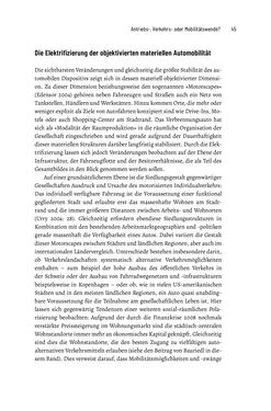 Image of the Page - 45 - in Baustelle Elektromobilität - Sozialwissenschaftliche Perspektiven auf die Transformation der (Auto-)Mobilität