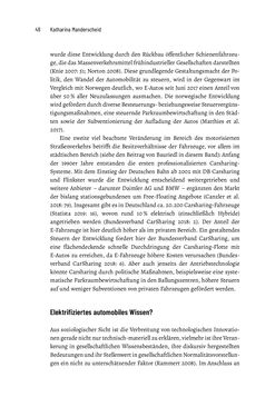 Image of the Page - 48 - in Baustelle Elektromobilität - Sozialwissenschaftliche Perspektiven auf die Transformation der (Auto-)Mobilität