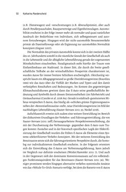 Image of the Page - 50 - in Baustelle Elektromobilität - Sozialwissenschaftliche Perspektiven auf die Transformation der (Auto-)Mobilität