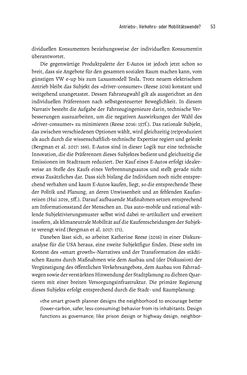 Image of the Page - 53 - in Baustelle Elektromobilität - Sozialwissenschaftliche Perspektiven auf die Transformation der (Auto-)Mobilität