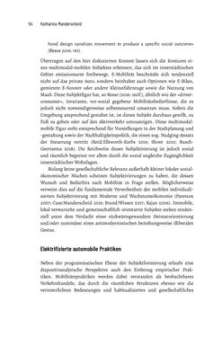 Bild der Seite - 54 - in Baustelle Elektromobilität - Sozialwissenschaftliche Perspektiven auf die Transformation der (Auto-)Mobilität