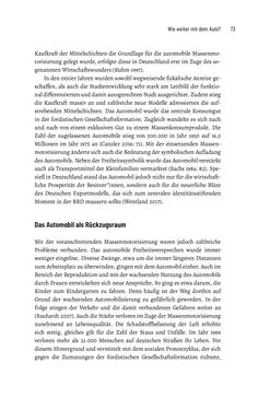 Bild der Seite - 73 - in Baustelle Elektromobilität - Sozialwissenschaftliche Perspektiven auf die Transformation der (Auto-)Mobilität