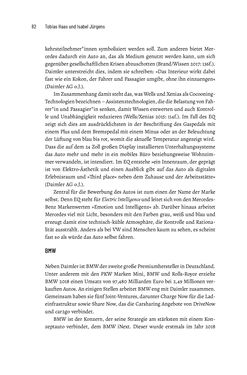 Image of the Page - 82 - in Baustelle Elektromobilität - Sozialwissenschaftliche Perspektiven auf die Transformation der (Auto-)Mobilität