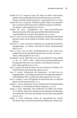 Image of the Page - 89 - in Baustelle Elektromobilität - Sozialwissenschaftliche Perspektiven auf die Transformation der (Auto-)Mobilität