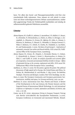 Image of the Page - 112 - in Baustelle Elektromobilität - Sozialwissenschaftliche Perspektiven auf die Transformation der (Auto-)Mobilität