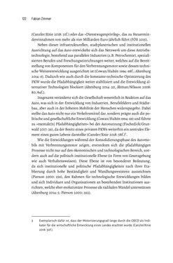 Bild der Seite - 122 - in Baustelle Elektromobilität - Sozialwissenschaftliche Perspektiven auf die Transformation der (Auto-)Mobilität