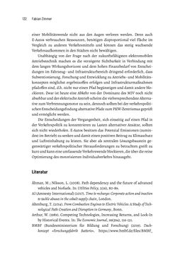 Bild der Seite - 132 - in Baustelle Elektromobilität - Sozialwissenschaftliche Perspektiven auf die Transformation der (Auto-)Mobilität