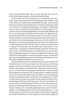 Image of the Page - 163 - in Baustelle Elektromobilität - Sozialwissenschaftliche Perspektiven auf die Transformation der (Auto-)Mobilität