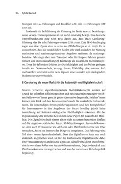 Image of the Page - 164 - in Baustelle Elektromobilität - Sozialwissenschaftliche Perspektiven auf die Transformation der (Auto-)Mobilität