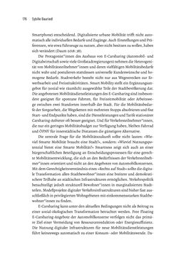 Image of the Page - 176 - in Baustelle Elektromobilität - Sozialwissenschaftliche Perspektiven auf die Transformation der (Auto-)Mobilität