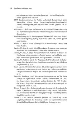 Image of the Page - 206 - in Baustelle Elektromobilität - Sozialwissenschaftliche Perspektiven auf die Transformation der (Auto-)Mobilität