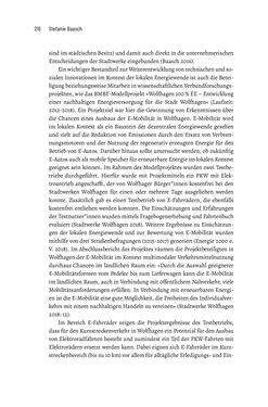 Bild der Seite - 218 - in Baustelle Elektromobilität - Sozialwissenschaftliche Perspektiven auf die Transformation der (Auto-)Mobilität