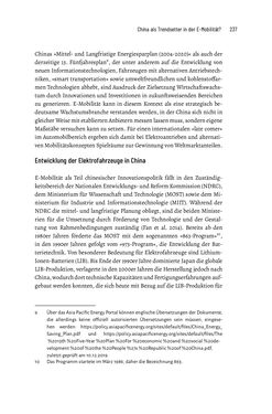 Bild der Seite - 237 - in Baustelle Elektromobilität - Sozialwissenschaftliche Perspektiven auf die Transformation der (Auto-)Mobilität
