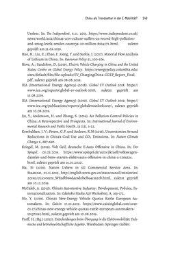 Bild der Seite - 249 - in Baustelle Elektromobilität - Sozialwissenschaftliche Perspektiven auf die Transformation der (Auto-)Mobilität