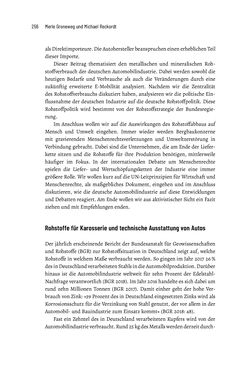 Image of the Page - 256 - in Baustelle Elektromobilität - Sozialwissenschaftliche Perspektiven auf die Transformation der (Auto-)Mobilität