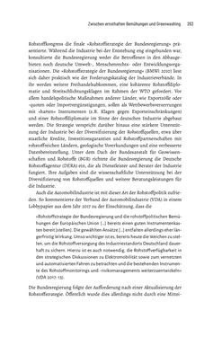 Image of the Page - 263 - in Baustelle Elektromobilität - Sozialwissenschaftliche Perspektiven auf die Transformation der (Auto-)Mobilität