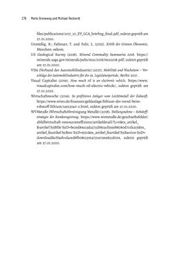 Image of the Page - 278 - in Baustelle Elektromobilität - Sozialwissenschaftliche Perspektiven auf die Transformation der (Auto-)Mobilität