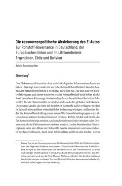 Image of the Page - 279 - in Baustelle Elektromobilität - Sozialwissenschaftliche Perspektiven auf die Transformation der (Auto-)Mobilität