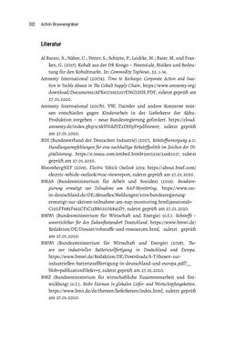 Image of the Page - 302 - in Baustelle Elektromobilität - Sozialwissenschaftliche Perspektiven auf die Transformation der (Auto-)Mobilität