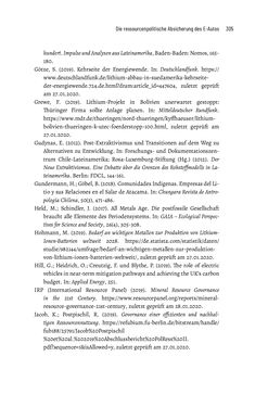 Image of the Page - 305 - in Baustelle Elektromobilität - Sozialwissenschaftliche Perspektiven auf die Transformation der (Auto-)Mobilität