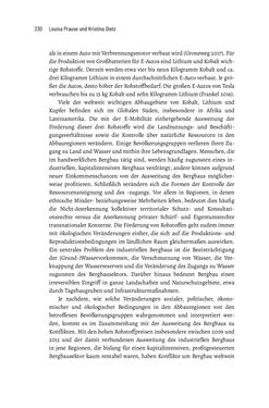 Image of the Page - 330 - in Baustelle Elektromobilität - Sozialwissenschaftliche Perspektiven auf die Transformation der (Auto-)Mobilität