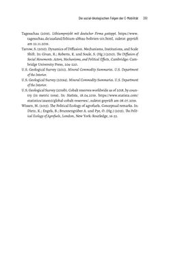 Bild der Seite - 351 - in Baustelle Elektromobilität - Sozialwissenschaftliche Perspektiven auf die Transformation der (Auto-)Mobilität