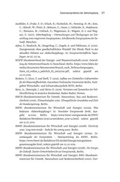 Image of the Page - 377 - in Baustelle Elektromobilität - Sozialwissenschaftliche Perspektiven auf die Transformation der (Auto-)Mobilität